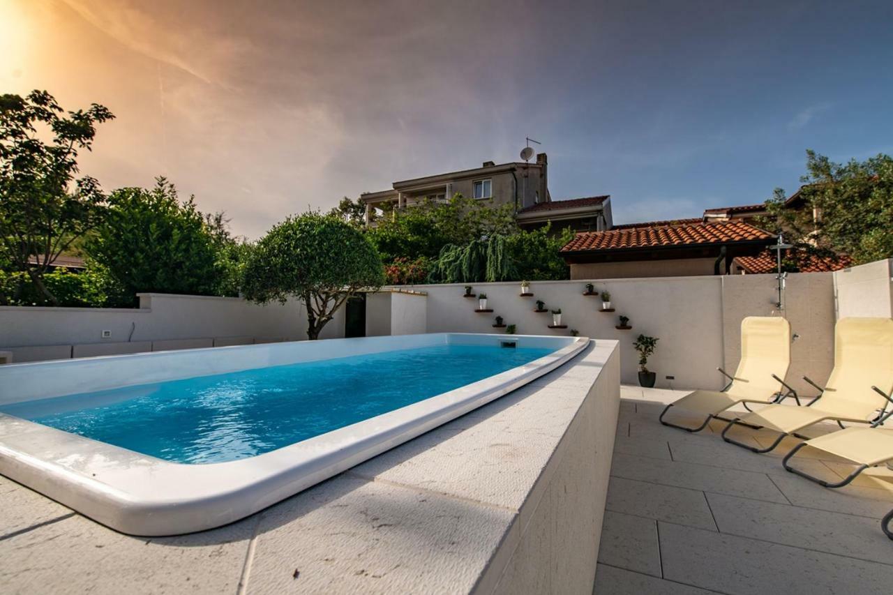 Cave Romane Apartment With Private Pool And Sea View Vinkuran Luaran gambar