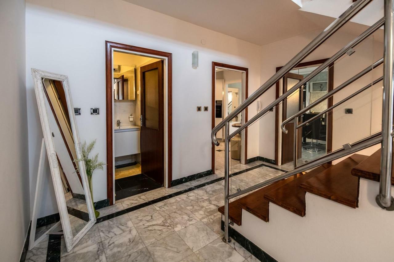 Cave Romane Apartment With Private Pool And Sea View Vinkuran Luaran gambar